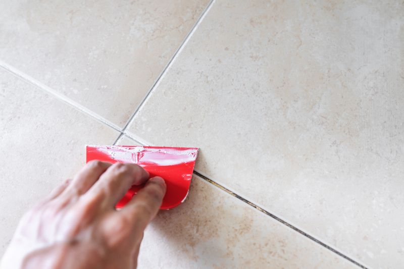 Grout Cleaning Process
